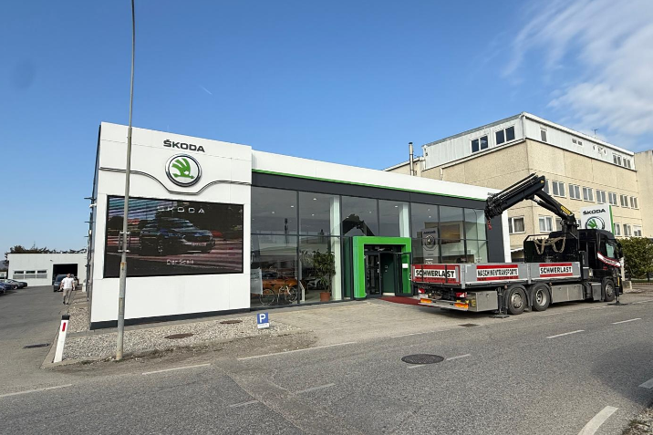 Umbau - Neue Skoda CI